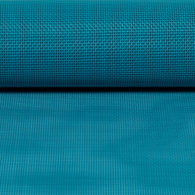 Toile grille textilène bleu pour mobilier extérieur Toile grille textilène bleu pour mobilier extérieur, le mètre | artapisserie.fr