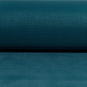 Toile grille textilène pétrole pour mobilier extérieur Toile de rechange textilène pour chaise, tissu solide pour extérieur