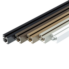 Rail rideau CRS Square sur mesure Forest Gamme coloris CRS square Forest