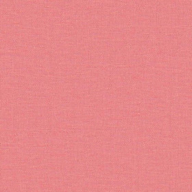 Tissu uni Lazy Linen rose corail Ado 300 cm | Artapisserie.fr