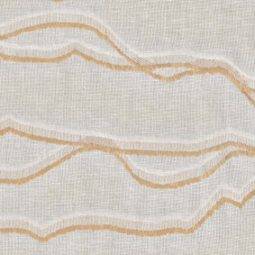 Voilage Montara ocre Ado 300 cm | Artapisserie.fr