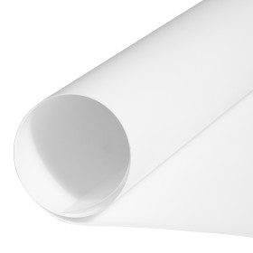 Polyphane non adhésif blanc 30/100 au mètre