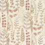 Tissu brodé Lyris fuschia Camengo |  Artapisserie.fr