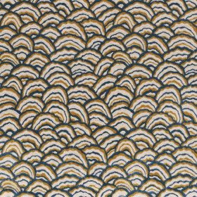 Tissu jacquard Hanami ocre Camengo Tissu jacquard Hanami ocre Camengo | Artapisserie.fr