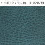 Simili cuir Kentucky bleu canard 13 Froca