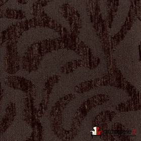 Tissu siège Broni marron 6 Froca