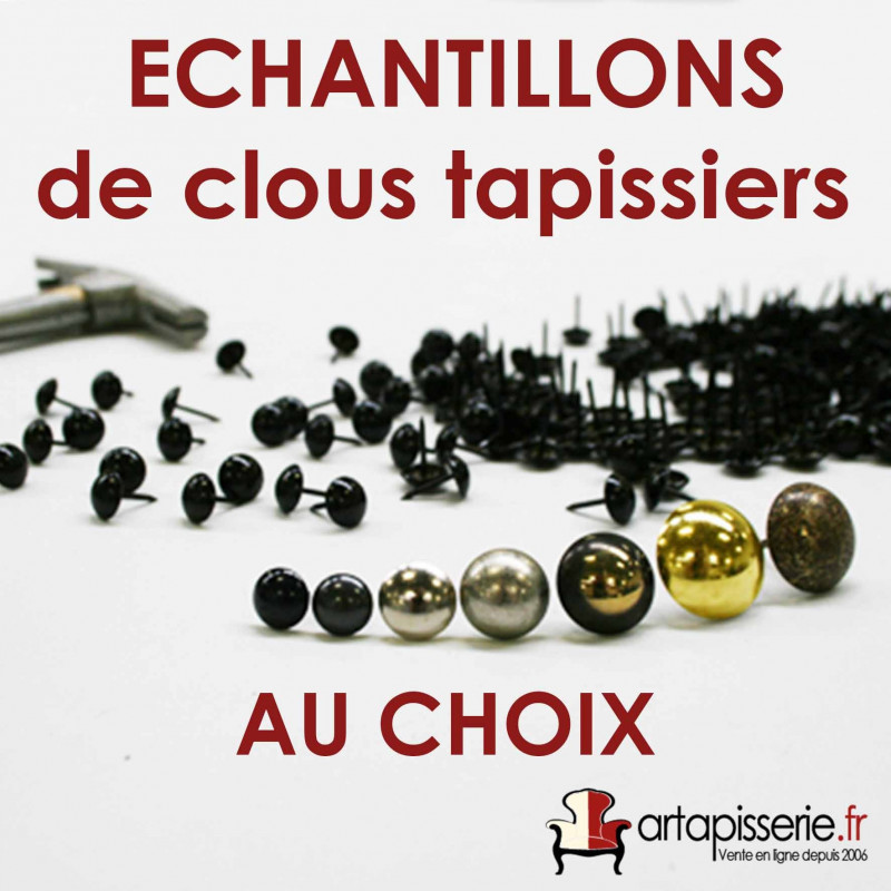 Clous Tapissiers - Perlé Fer Oxydé - 17739
