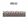 Crête les unis 12 mm gris 5632-012 PIDF