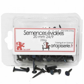 Semences tapissier évidées 20mm 24/9 250g