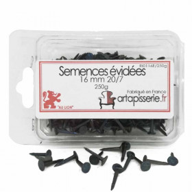 Semences tapissier évidées 16mm 20/7 250g