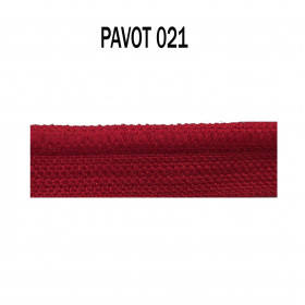 Passepoil sur pied 5 mm pavot 4356-021 PIDF