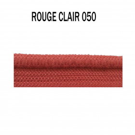 Passepoil sur pied 5 mm rouge clair 4356-050 PIDF