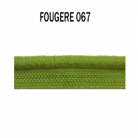 Passepoil sur pied 5 mm fougère 4356-067 PIDF