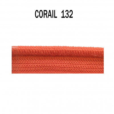 Passepoil sur pied 5 mm corail 4356-132 PIDF