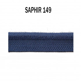 Passepoil sur pied 5 mm saphir 4356-149 PIDF