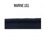 Passepoil sur pied 5 mm marine 4356-151 PIDF