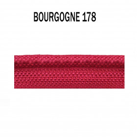 Passepoil sur pied 5 mm bourgogne 4356-178 PIDF