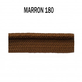 Passepoil sur pied 5 mm marron 4356-180 PIDF