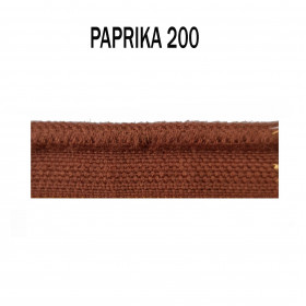 Passepoil sur pied 5 mm paprika 4356-200 PIDF