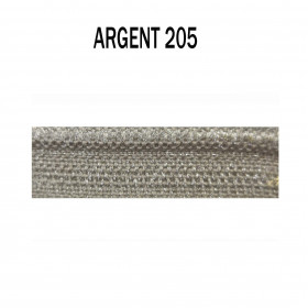 Passepoil sur pied 5 mm argent 4356-205 PIDF