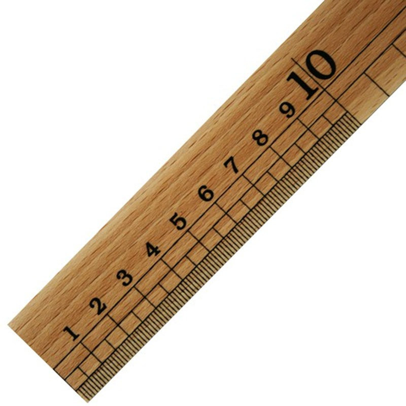 Réglet inox LARGE - 20 cm - DECO CUIR