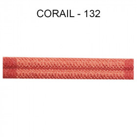 Double passepoil 8 mm corail 4301-132 PIDF