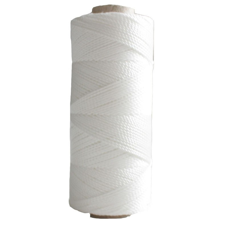 Ficelle Alimentaire Polyester R'TCUI - Blanc - 100m/40g - Pour Cuisine Et Bricolage