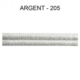 Double passepoil 10 mm argent 4302-205 PIDF