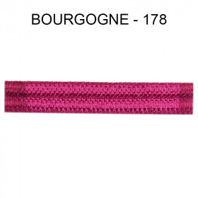 Double passepoil 10 mm bourgogne 4302-178 PIDF