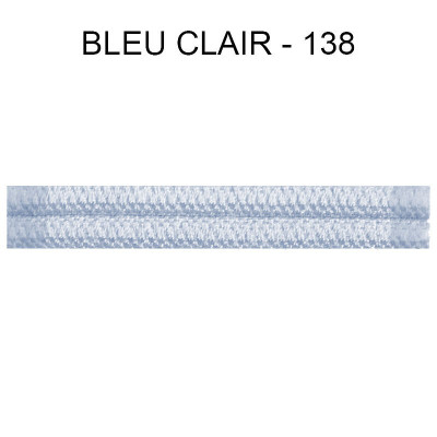 Double passepoil 10 mm bleu clair 4302-138 PIDF