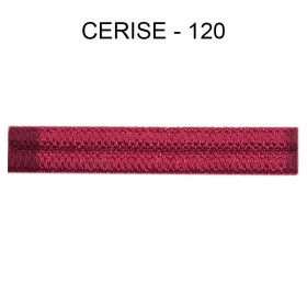 Double passepoil 10 mm cerise 4302-120 PIDF