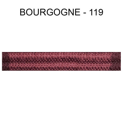 Double passepoil 10 mm bourgogne 4302-119 PIDF