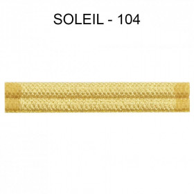 Double passepoil 10 mm soleil 4302-104 PIDF