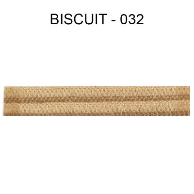 Double passepoil 10 mm biscuit 4302-032 PIDF