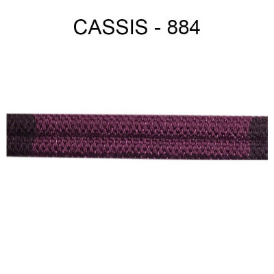 Double passepoil 8 mm cassis 4301-884 PIDF