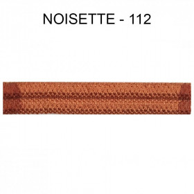 Double passepoil 8 mm noisette 4301-112 PIDF