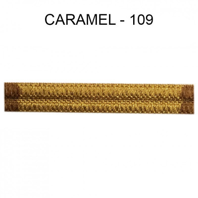 Double passepoil 8 mm caramel 4301-109 PIDF