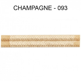 Double passepoil 8 mm champagne 4301-093 PIDF