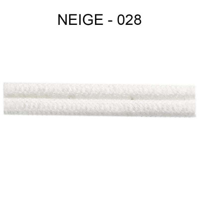 Double passepoil 8 mm neige 4301-028 PIDF