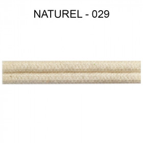 Double passepoil 8 mm naturel 4301-029 PIDF