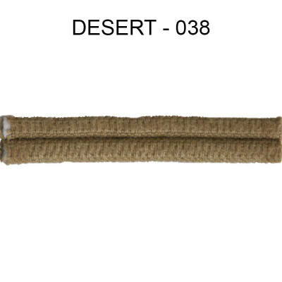 Double passepoil 8 mm désert 4301-038 PIDF