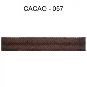 Double passepoil 8 mm cacao 4301-057 PIDF