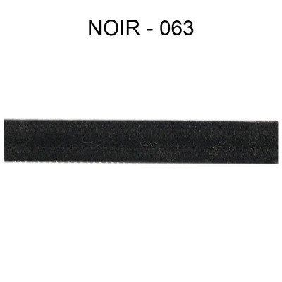 Double passepoil 8 mm noir mat 4301-063 PIDF