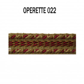 Galon chaînette 15 mm opérette 5321-022 PIDF