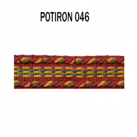 Galon chaînette 15 mm potiron 5321-046 PIDF