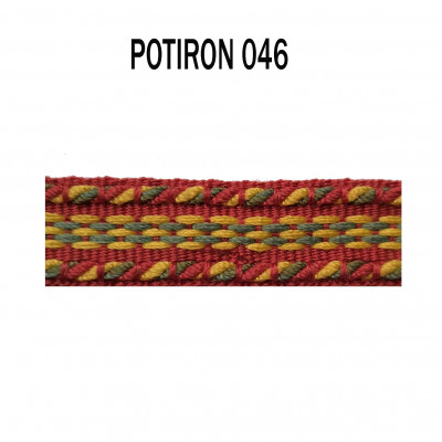 Galon chaînette 15 mm potiron 5321-046 PIDF