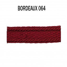 Galon chaînette 15 mm bordeaux 5321-064 PIDF