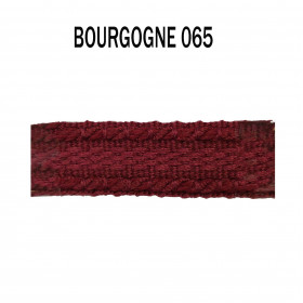 Galon chaînette 15 mm bourgogne 5321-065 PIDF