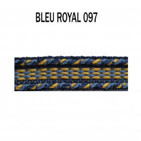 Galon chaînette 15 mm bleu royal 5321-097 PIDF