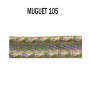 Galon chaînette 15 mm muguet 5321-105 PIDF